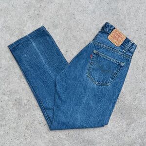 Vintage 80’s Levi’s 501 Button Fly Blue Jeans